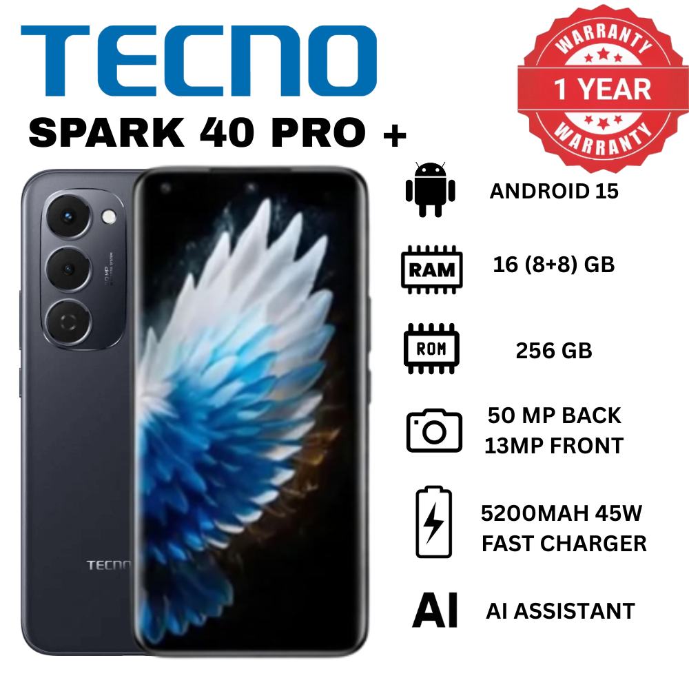 Tecno Spark 40 Pro+ 8GB/256GB