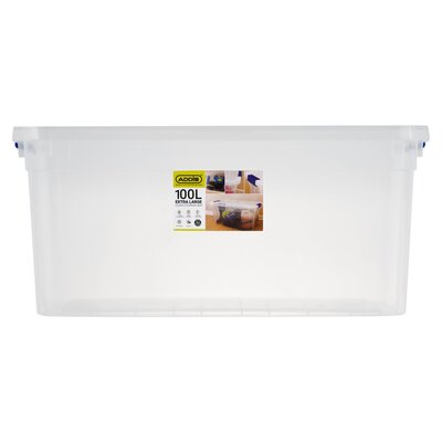 Plastic Storage Box - 100L - Clear