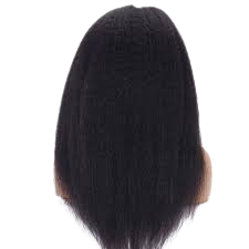 Women's medium short straight wig