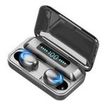 BTH F9-5C Wireless Headsets Bluetooth Earbuds-Black