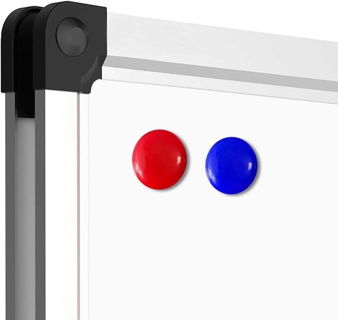 XBoard Magnetic Whiteboard 48 x 36, White Board 4 x 3, Dry Erase Board with Detachable Marker Tray