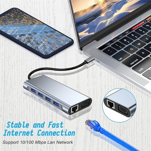 "915 Gen 11-in-1 USB-C Hub: 4K-Compatible Docking Station"