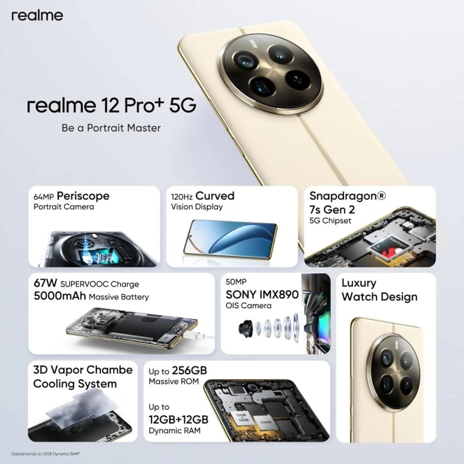 Realme 12 Pro+ 8GB/256GB
