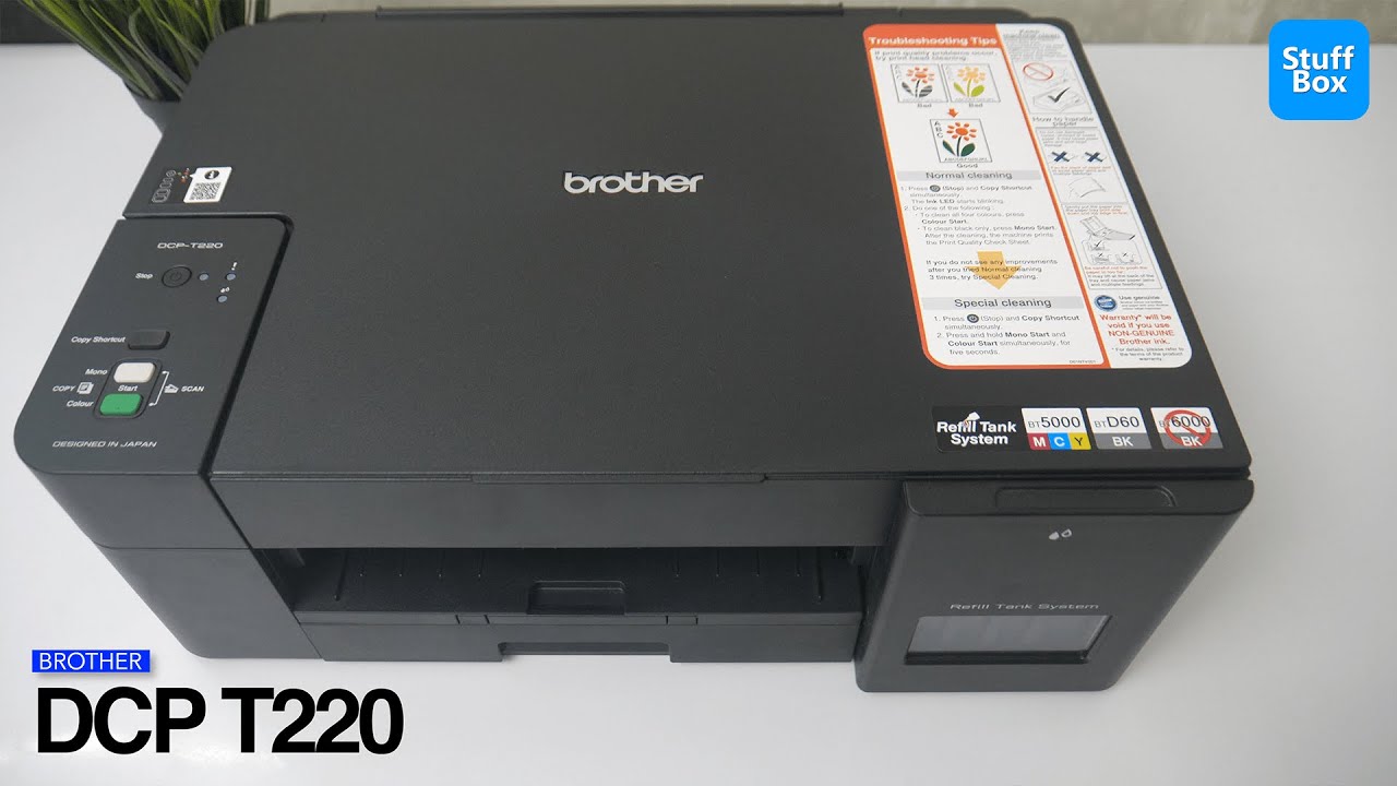 Brother DCP-T220 All-in-One Printer - Black