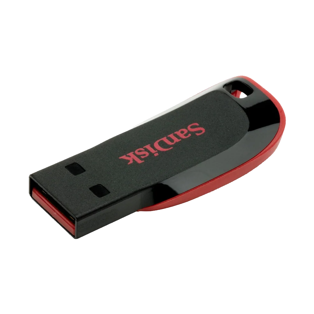 SanDisk Cruzer Blade 128GB USB Flash Drive - Black