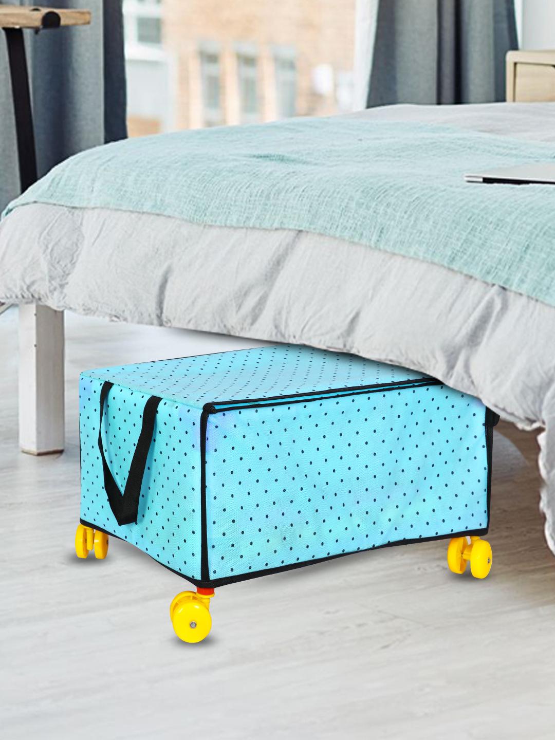 Under Bed Storage - Fabric - Blue
