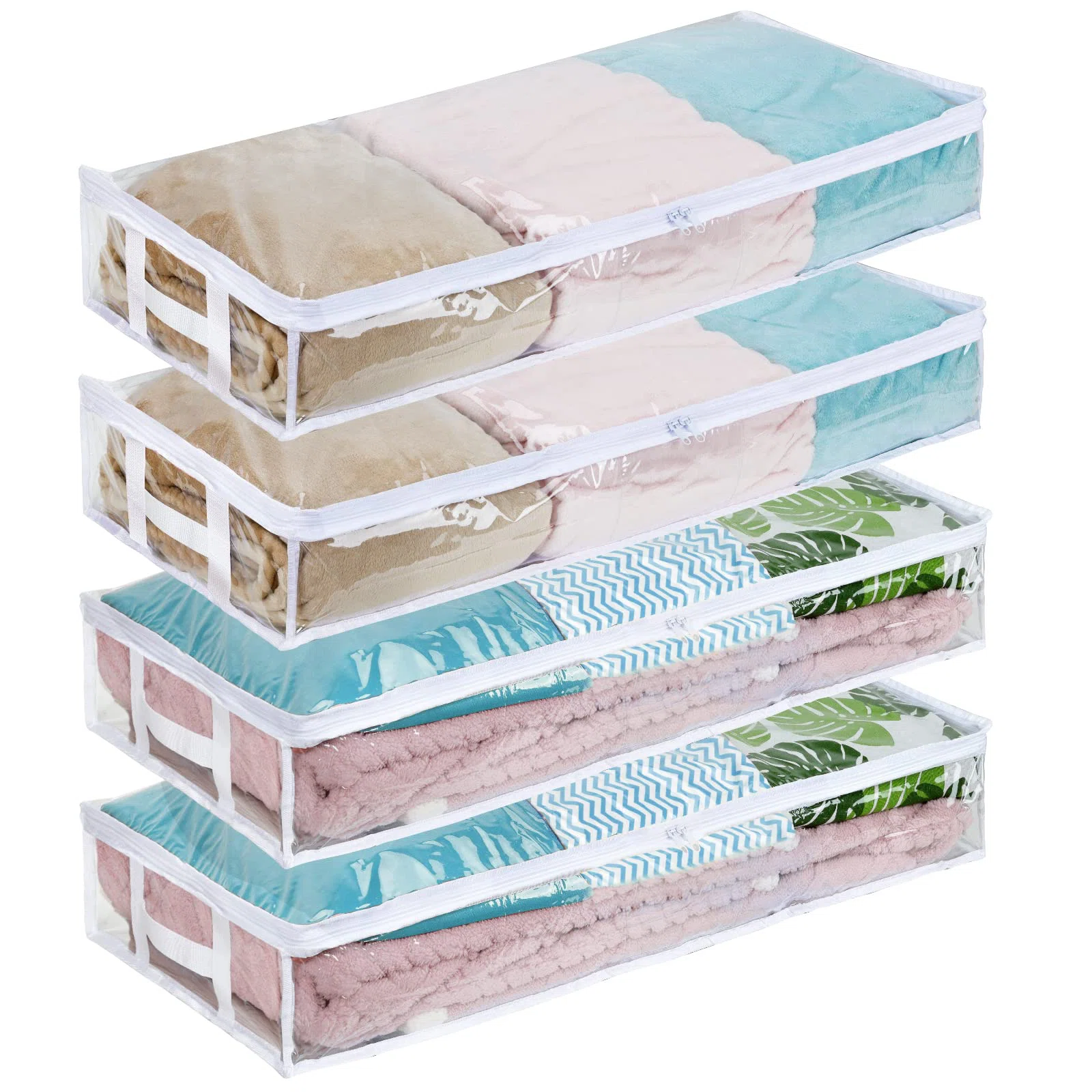 Under Bed Storage - Plastic - Clear