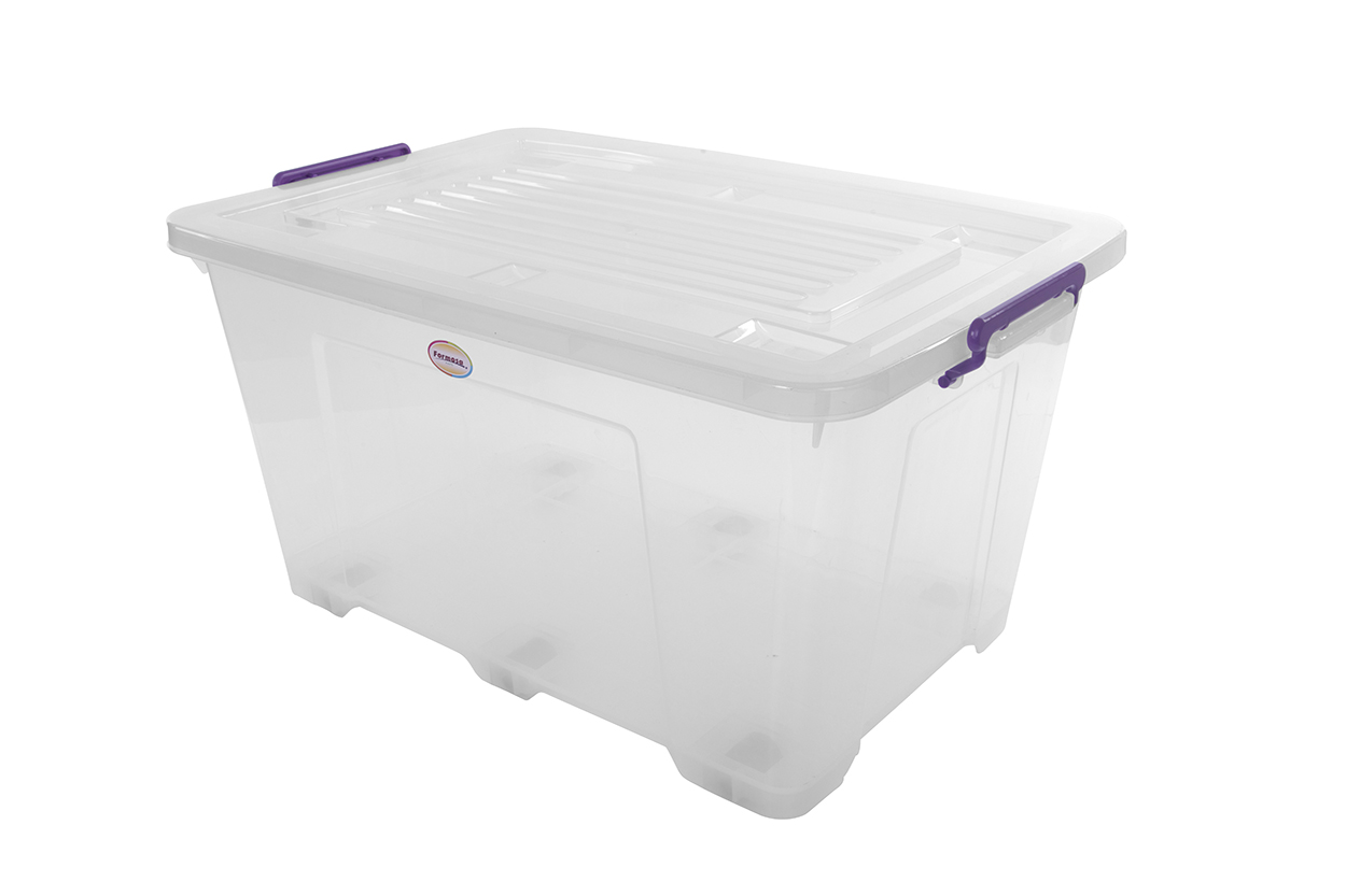 Plastic Storage Box - 100L - Clear