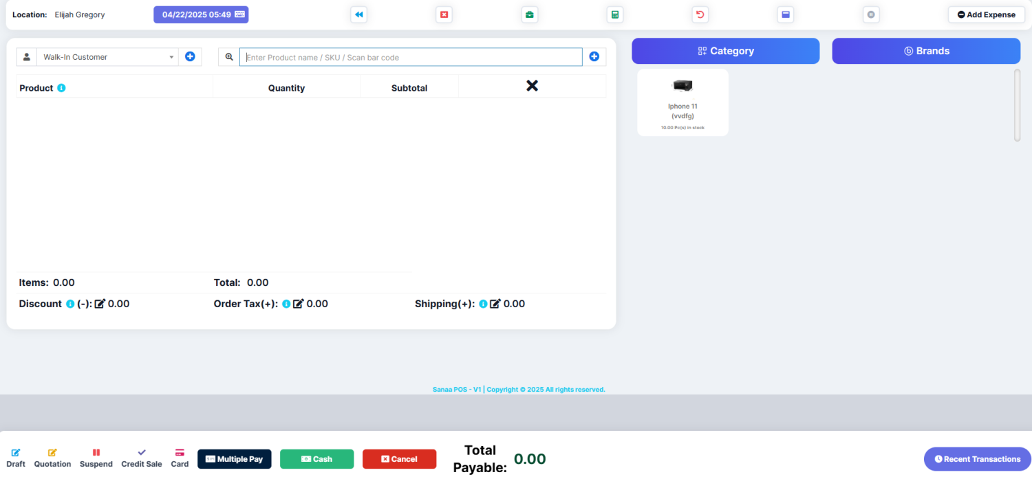 POS  24  -  POS, CRM & Inventory Manager