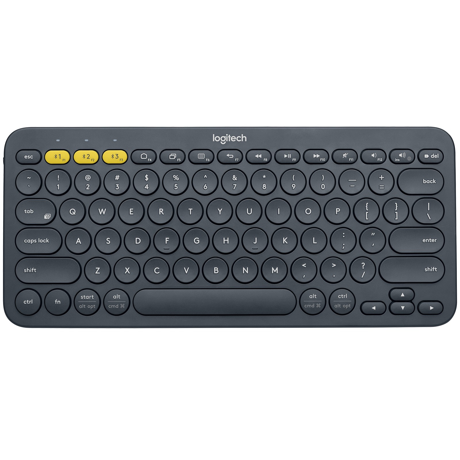 Logitech K380 Bluetooth Keyboard - Black
