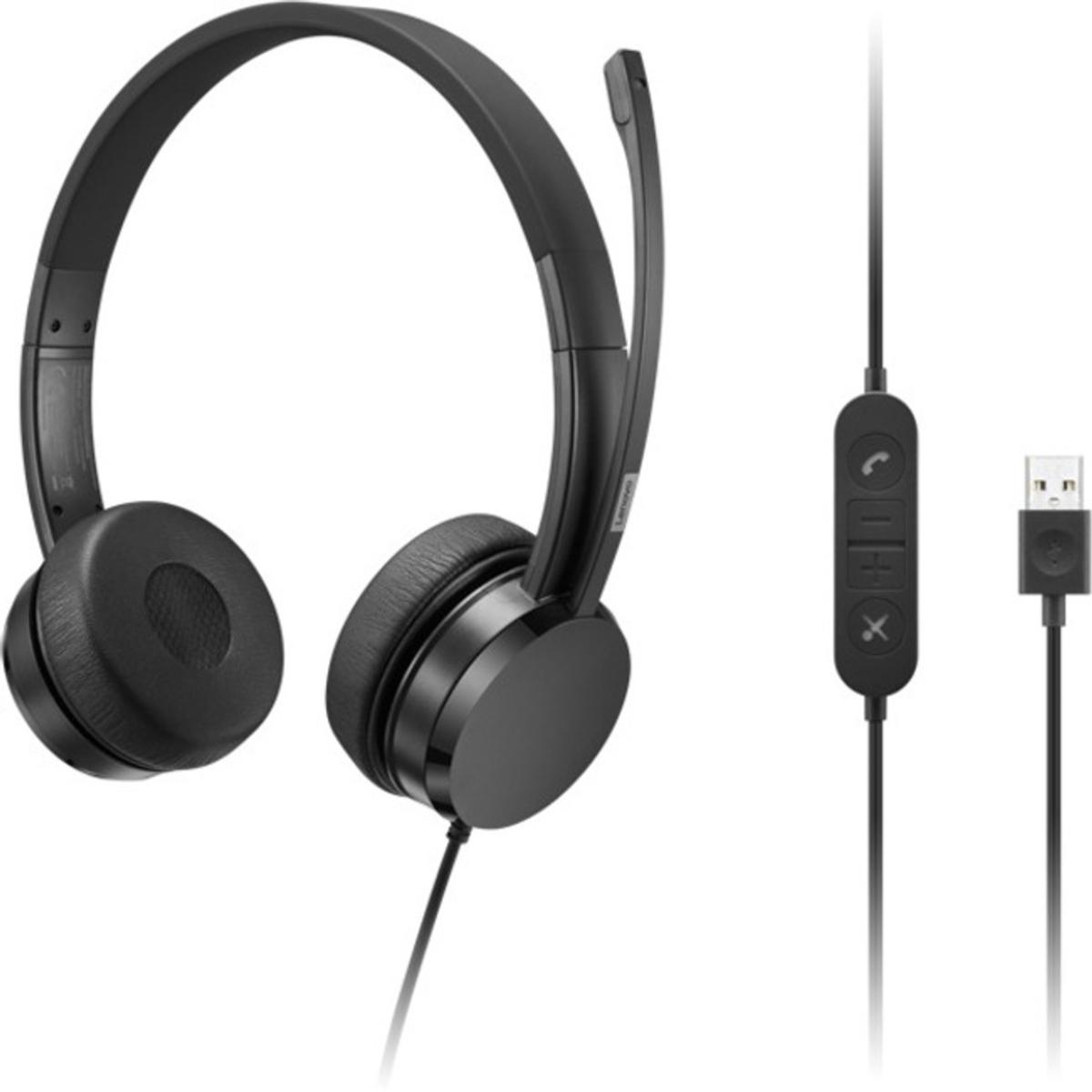 Lenovo USB Headset - Black