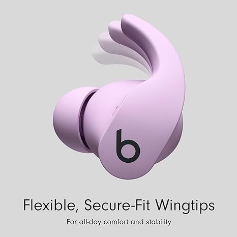 Beats Fit Pro - True Wireless Noise Cancelling Earbuds - Apple H1 Headphone Chip, Compatible with Apple & Android, Class 1 Bluetooth, Built-in Microphone, 6 Hours of Listening Time - Stone Purple