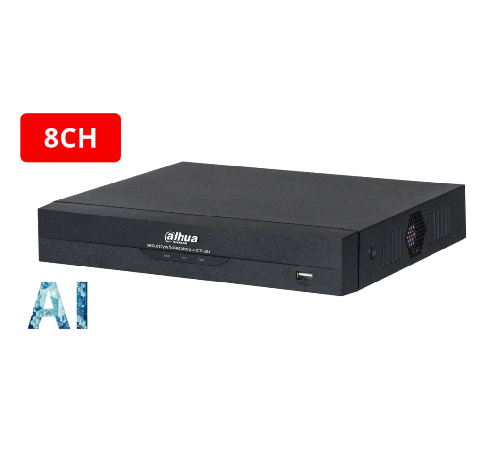 Dahua 8CH NVR Recorder - Black