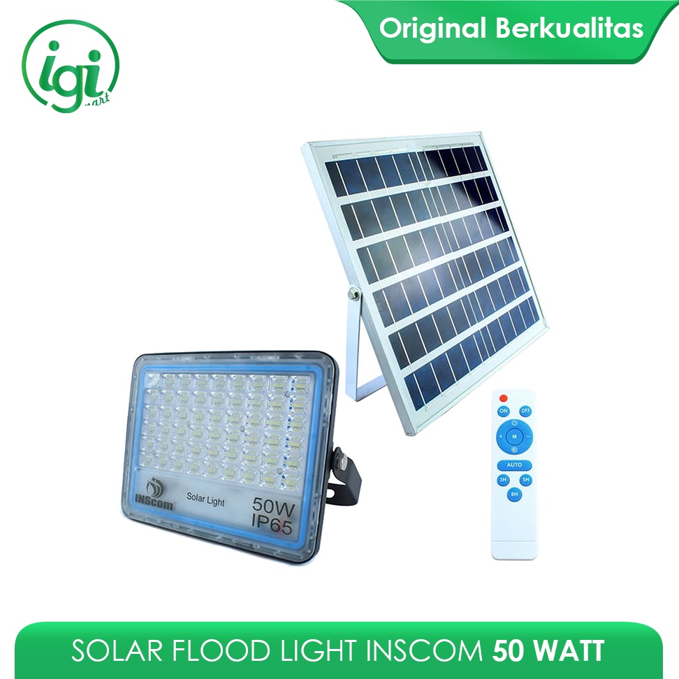 Generic Solar LED Floodlight 50W - White