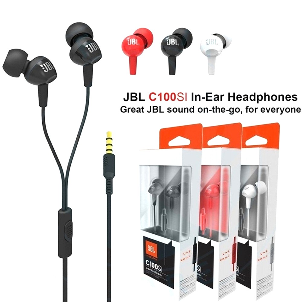 JBL C100SI Wired Earphones