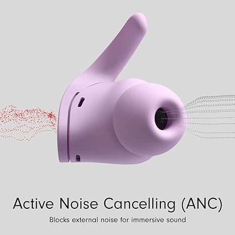 Beats Fit Pro - True Wireless Noise Cancelling Earbuds - Apple H1 Headphone Chip, Compatible with Apple & Android, Class 1 Bluetooth, Built-in Microphone, 6 Hours of Listening Time - Stone Purple
