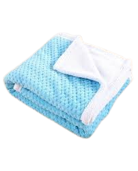 Blue Baby Swaddling Blanket