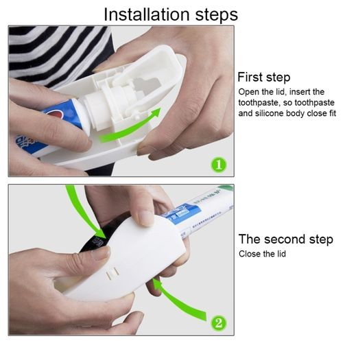 Automatic Toothpaste Dispenser Set With 5 Toothbrush Holder