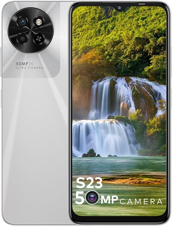 Itel S23 4GLTE 128GB+ 8GB RAM 50MP, 5000mAh with Type-C Charging - White