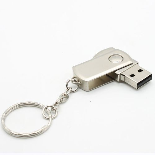 Music Pioneer USB Fash Drive 360° Rotation 64GB Waterproof Silver U Disk