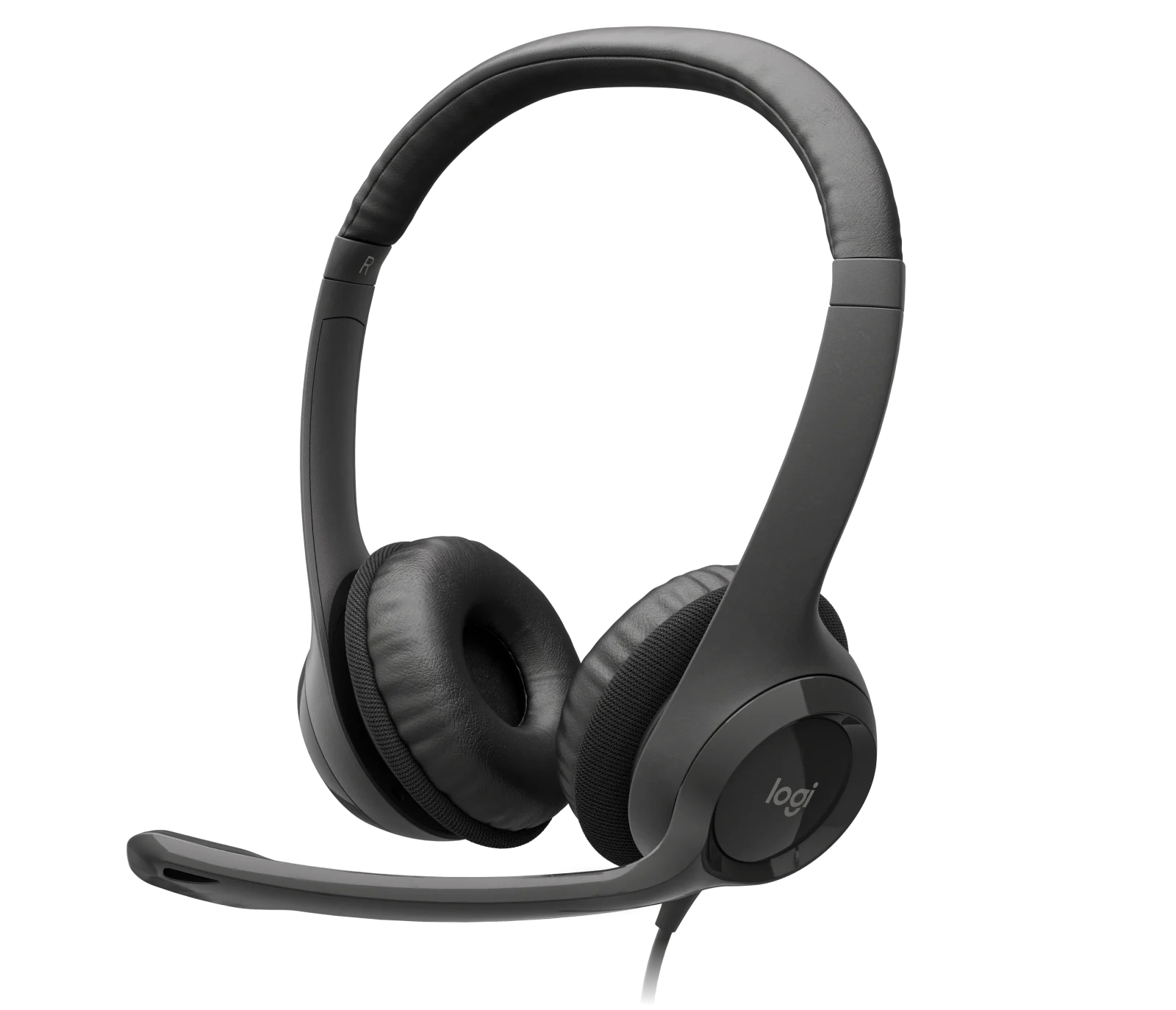 Logitech H390 USB Headset - Black