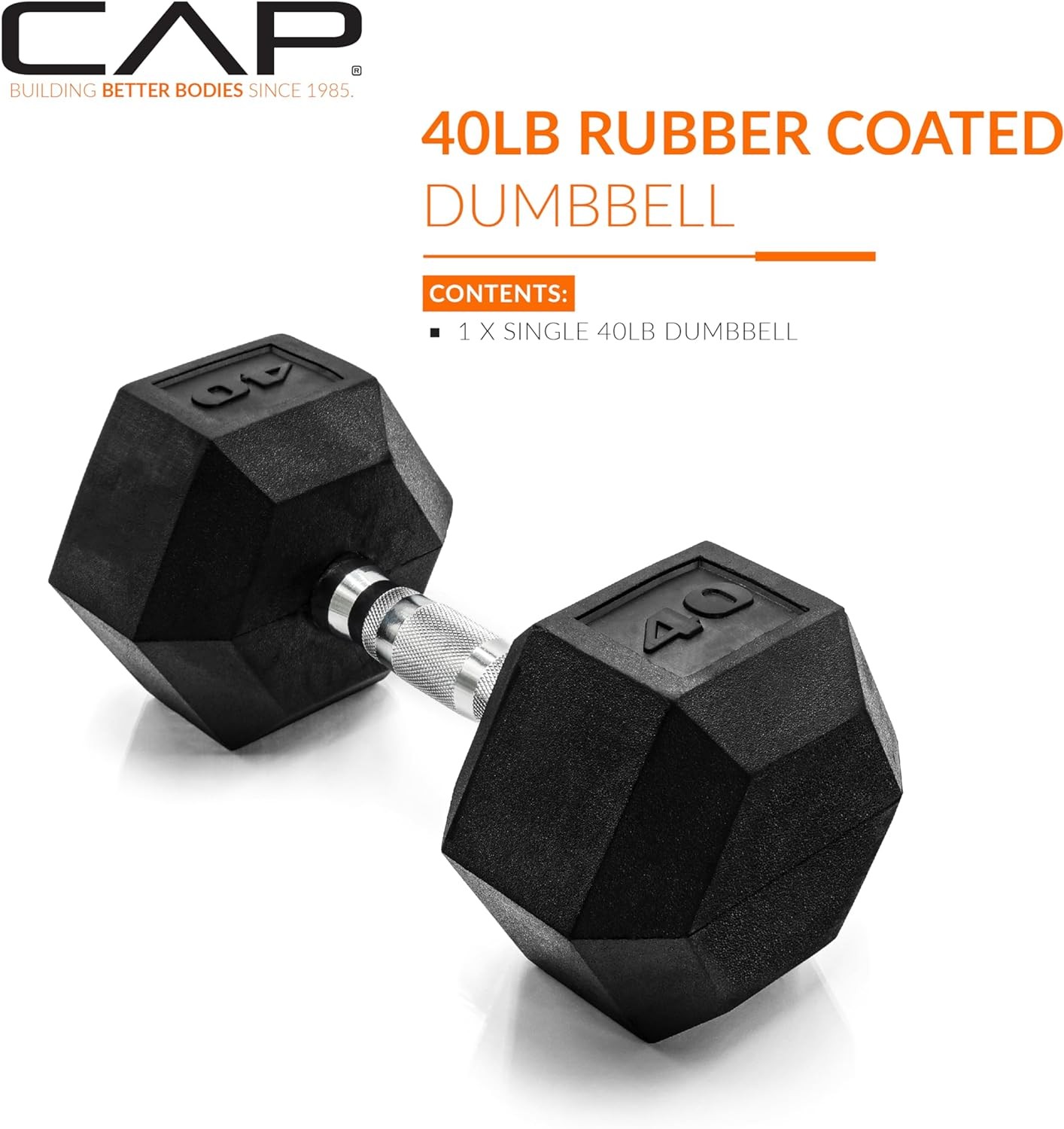 CAP Barbell Coated Dumbbell Weight | Multiple Options