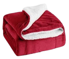 Burgundy Cloud Blanket