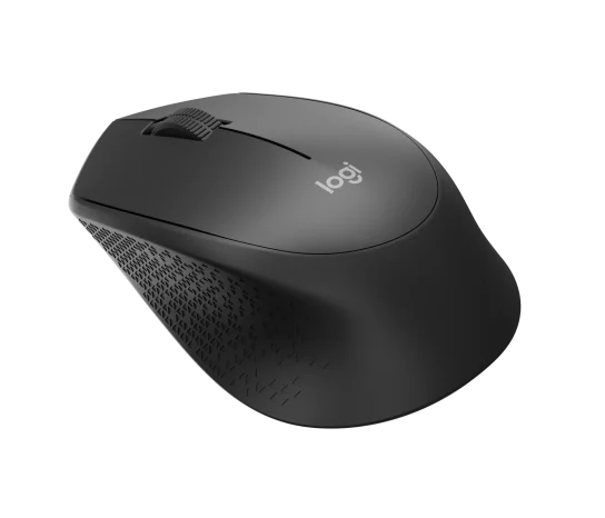 Logitech M330 Silent Plus Wireless Mouse - Black