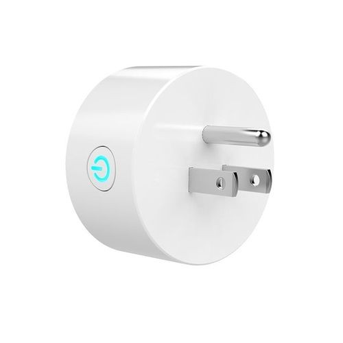 "WiFi Mini Smart Socket with Remote Control and Voice Assistant Compatibility"