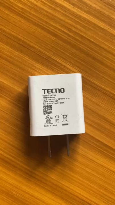 Tecno 10W Charger