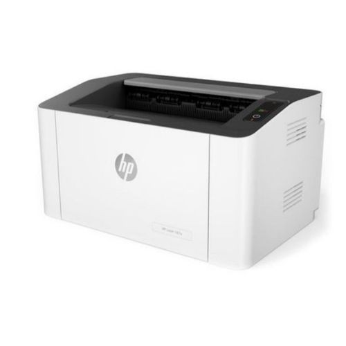 Hp Genuine Portable Laser Printer 107a, Print Only + Free Paper Rim-White