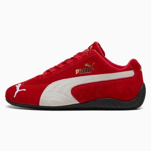 PUMA Speedcat OG Leather Sneakers Youth -All Time Red-PUMA White