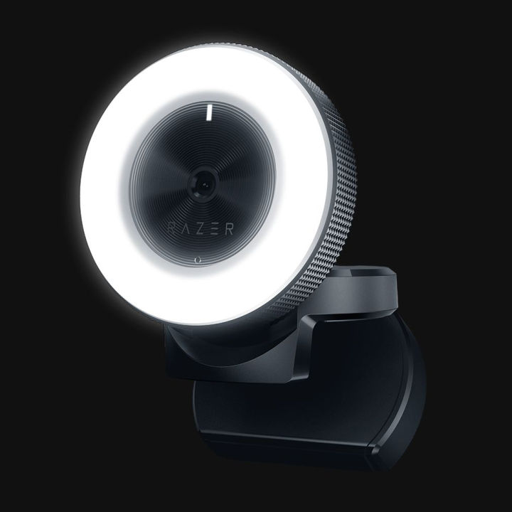 Razer Kiyo Webcam with Ring Light - Black