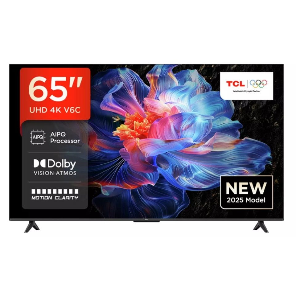 TCL 65 inch 65V6 Smart 4K UHD HD LED TV
