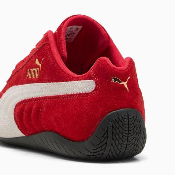 PUMA Speedcat OG Leather Sneakers Youth -All Time Red-PUMA White