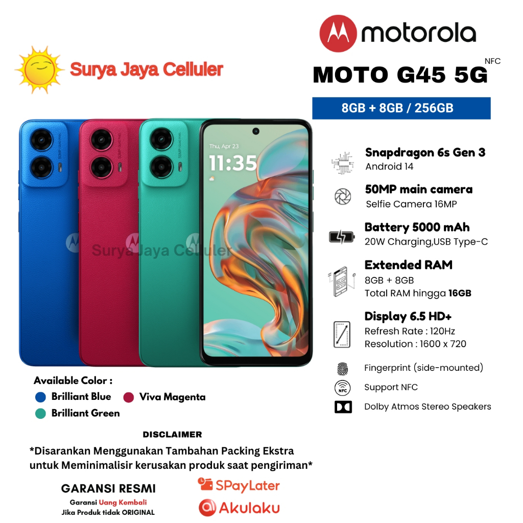Motorola Moto G45 8GB/256GB