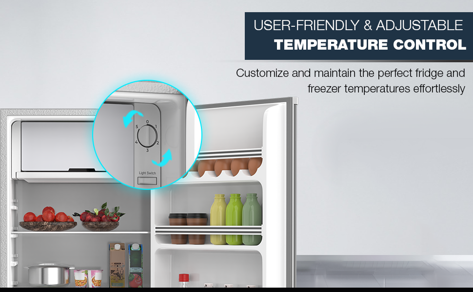 Nikai 120L Single Door Fridge - White