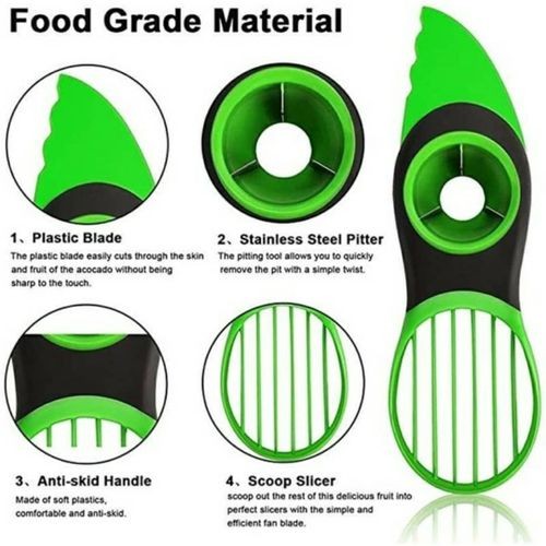 Avocado Cutter Slicer 3 In 1