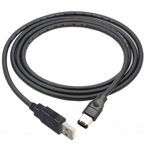 Firewire 1394 6 Pin Male to USB 2.0 Male Cable-3m