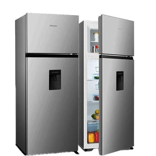 Hisense 270 Liters / 270L Fridge Double Door Defrost Refrigerator With fridge Dispenser RD-27DR - Silver 3 Years Warranty