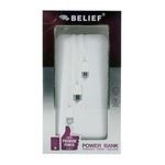 Portable Power Bank 23,000mAh - Black/White