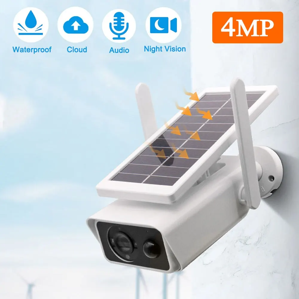 Generic Solar CCTV Camera 4MP - Wireless