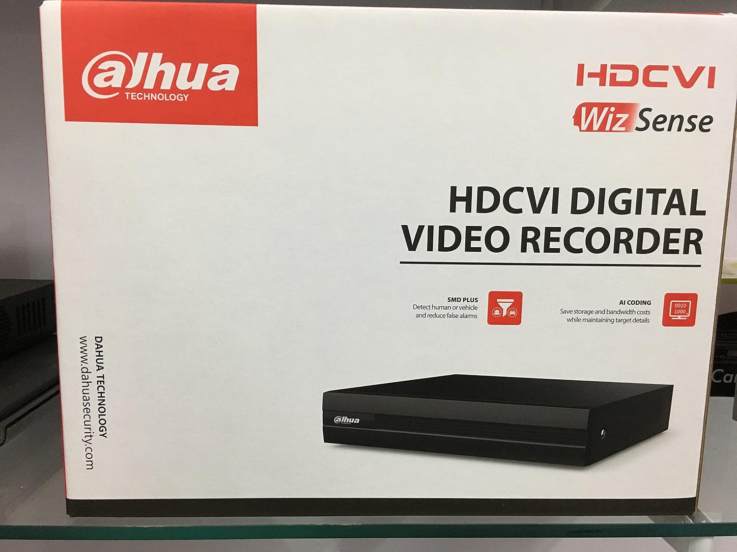 Dahua 4CH DVR Recorder - Black