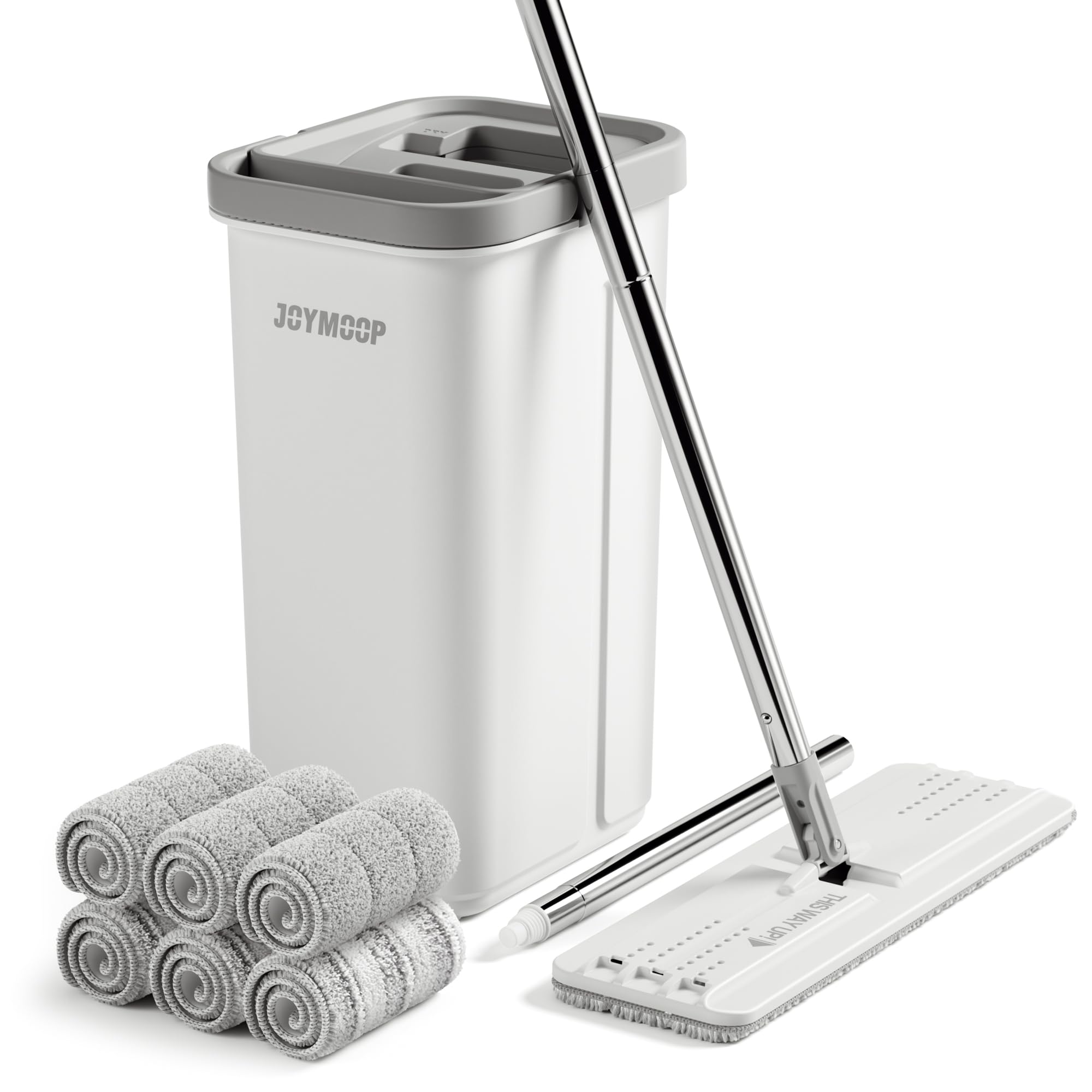 Mop Set - Flat Mop - White