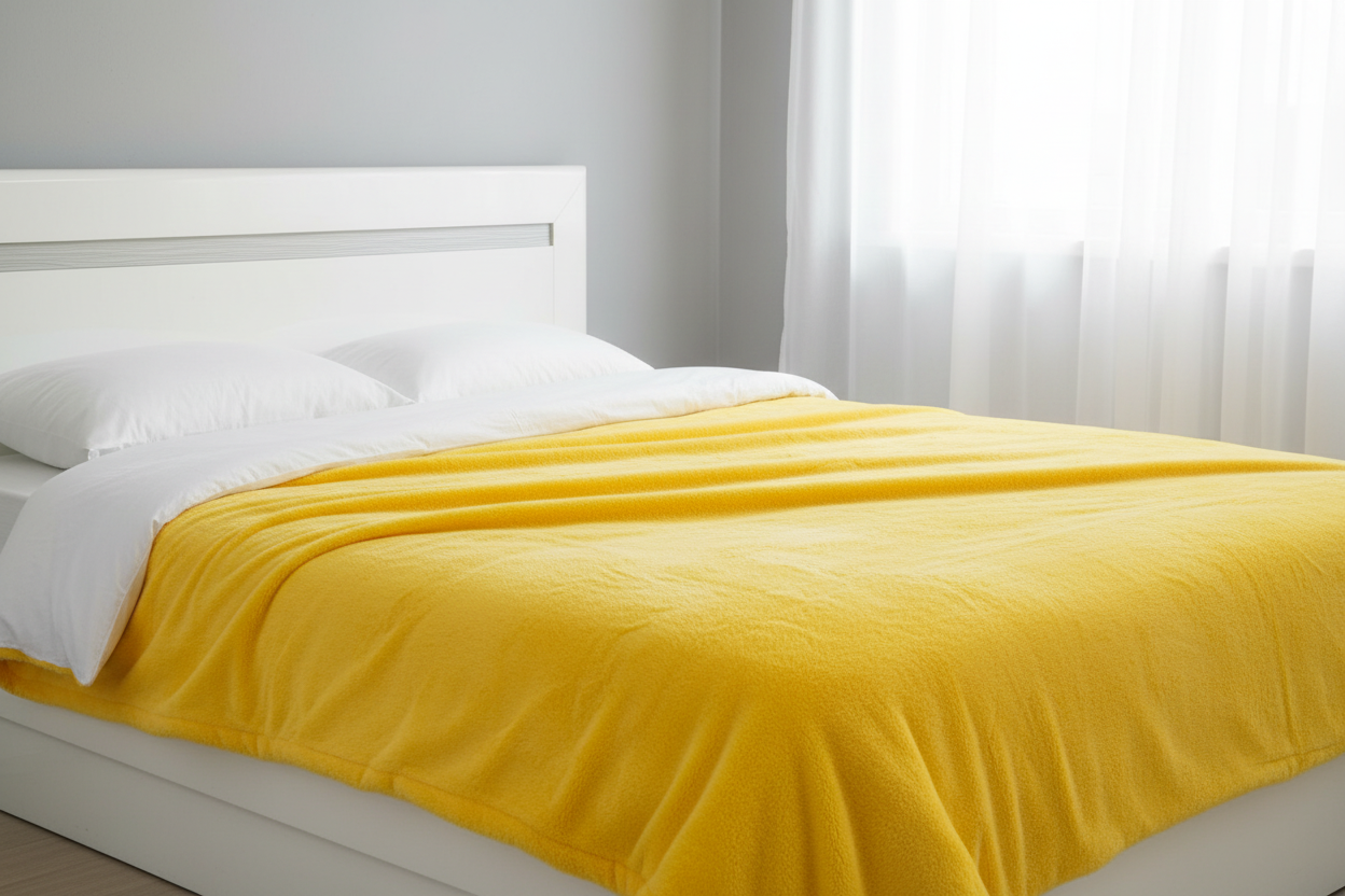 6x6 Soft Blanket - Yellow