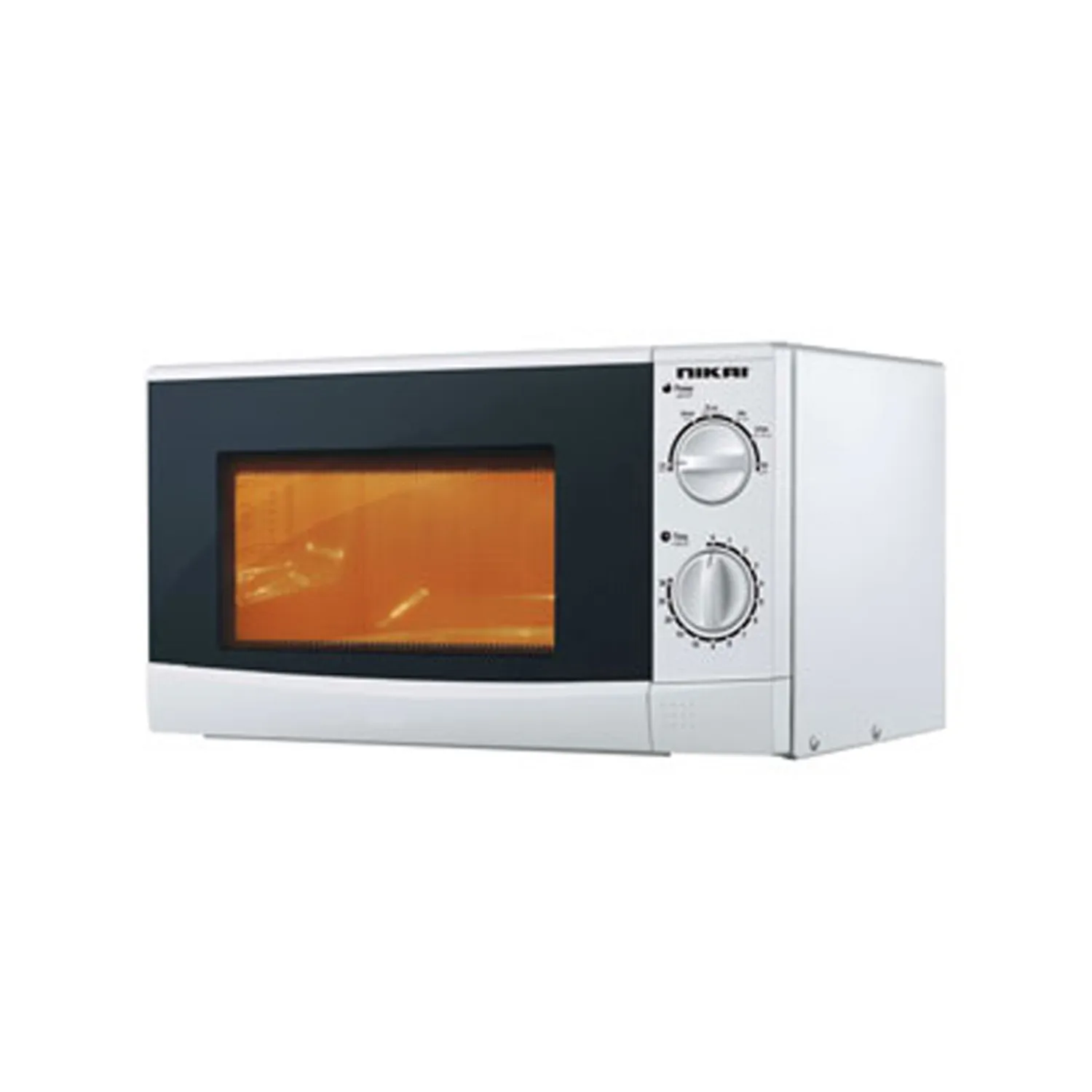 Nikai 20L Microwave Oven - Silver