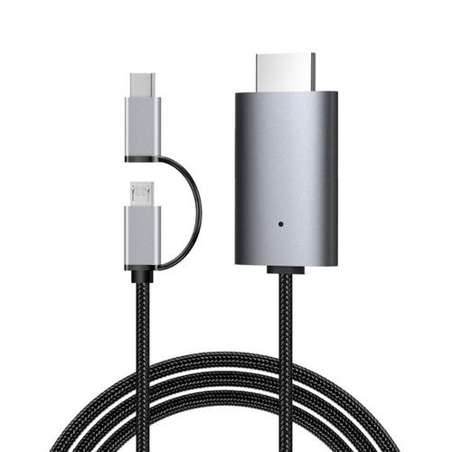 HD 1080P Type C/Micro USB HDMI Adapter Cable For Android Phone Devices