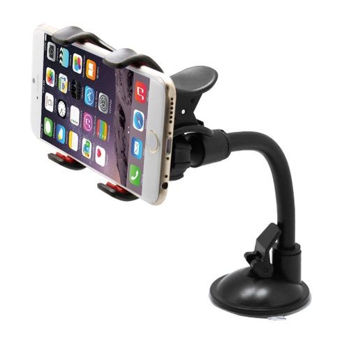 Generic Universal 360 Degree Rotation Suction Cup Car Holder / Desktop Stand, Size Range: 3.5-8.3cm
