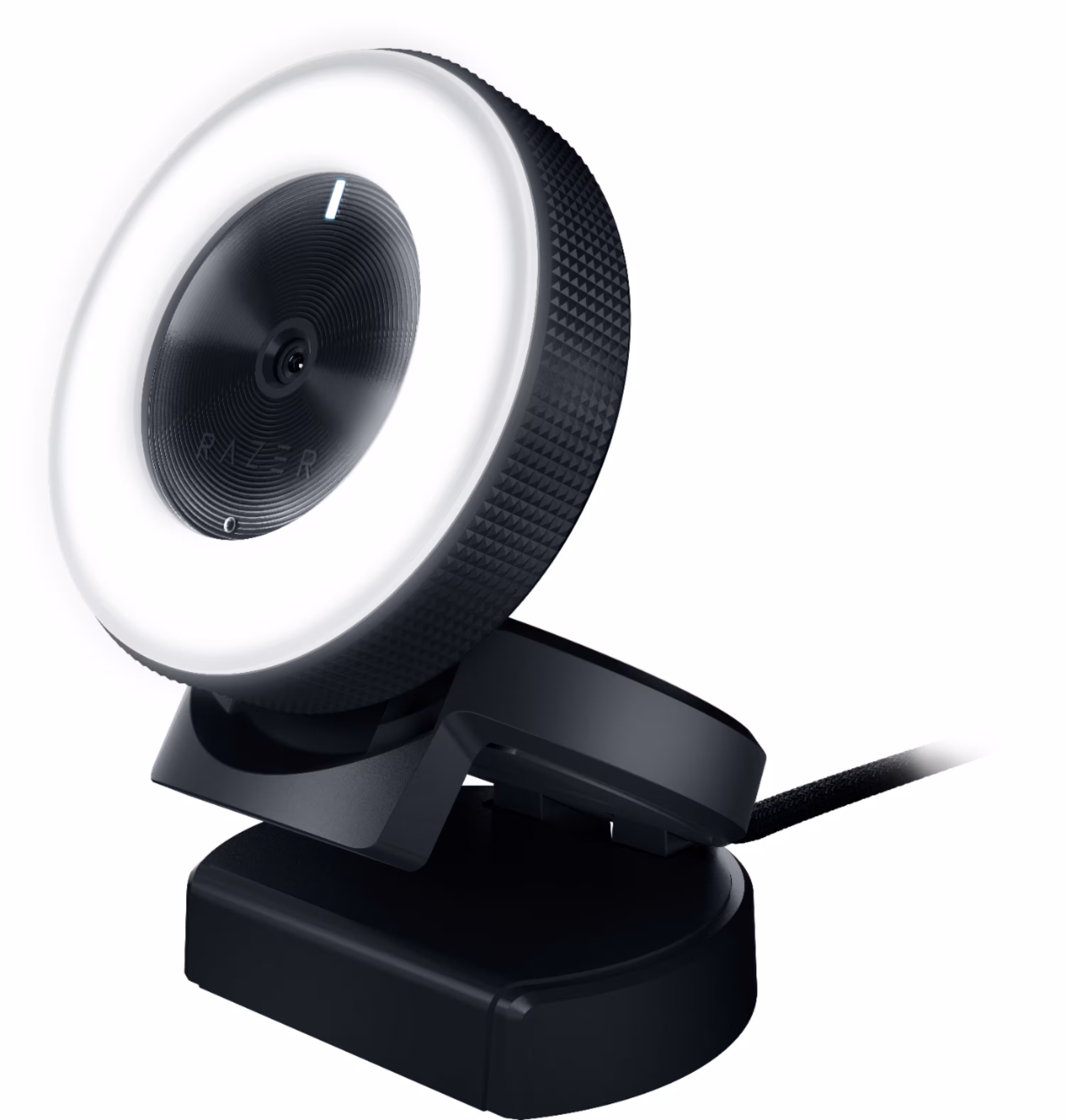 Razer Kiyo Webcam with Ring Light - Black