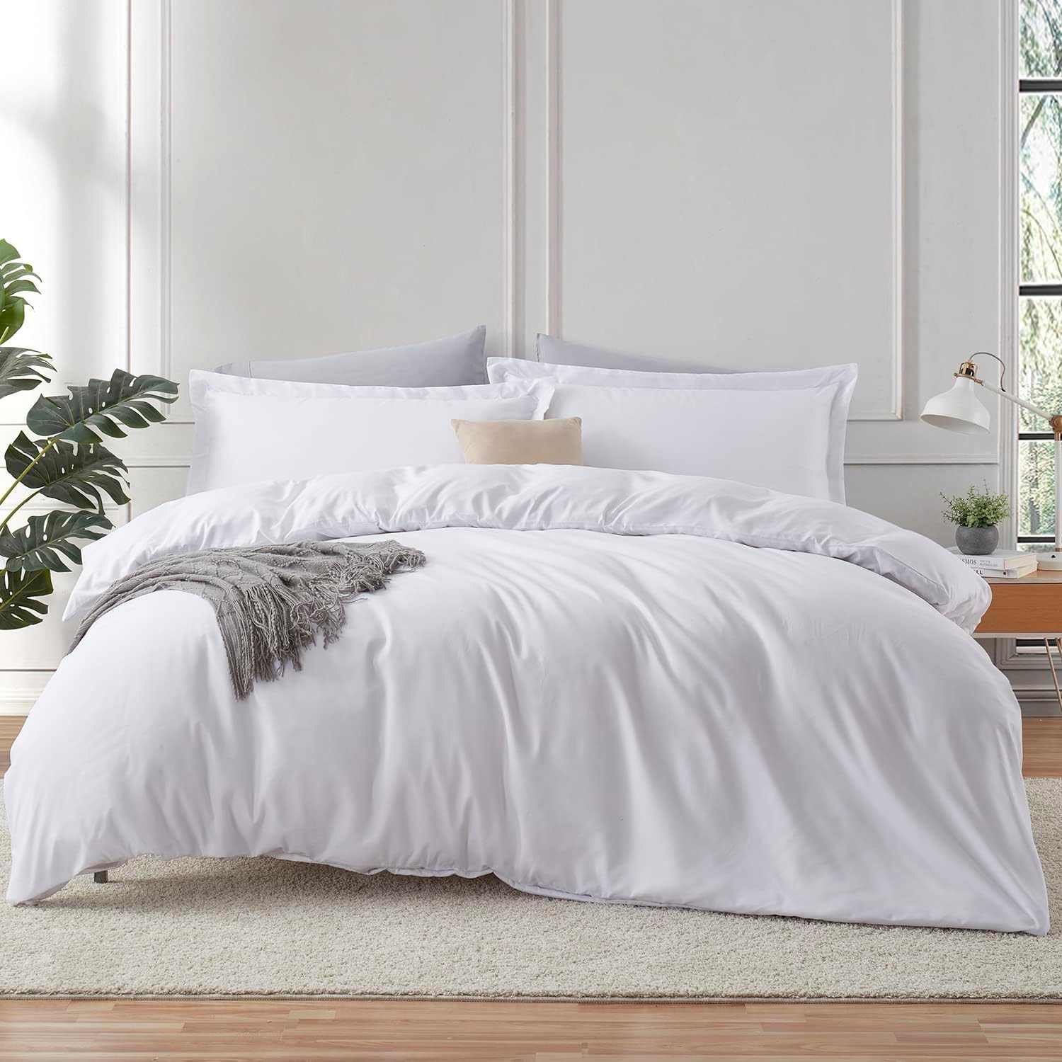 Duvet Cover - King - White